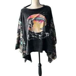 BlueVelvet Mermaid Poncho Style ✨Rare✨ NWOT